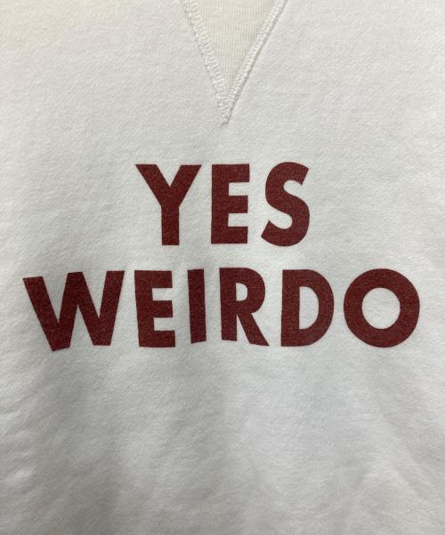 WEIRDO（ウィアード）WEIRDO (ウィアード) BICYCLE PLATES SWEAT アイボリー サイズ:Ｌの古着・服飾アイテム