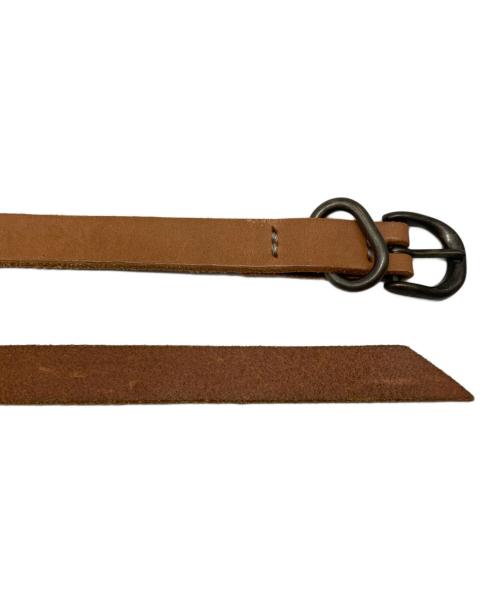 HENDER SCHEME（エンダースキーマ）Hender Scheme (エンダースキーマ) レザーナローベルト ブラウン サイズ:不明の古着・服飾アイテム