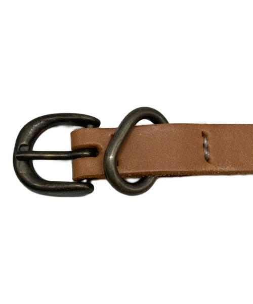 HENDER SCHEME（エンダースキーマ）Hender Scheme (エンダースキーマ) レザーナローベルト ブラウン サイズ:不明の古着・服飾アイテム