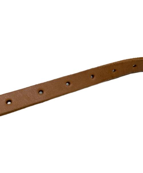 HENDER SCHEME（エンダースキーマ）Hender Scheme (エンダースキーマ) レザーナローベルト ブラウン サイズ:不明の古着・服飾アイテム