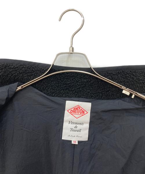 DANTON（ダントン）DANTON (ダントン) スタンドカラー ボアフリースジャケット ブラック サイズ:Mの古着・服飾アイテム