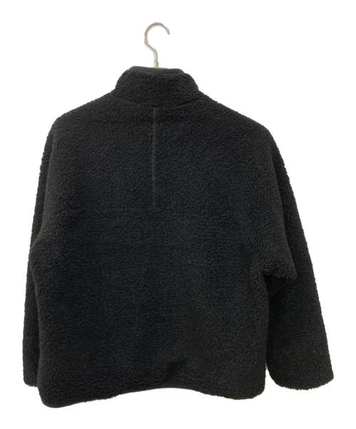 DANTON（ダントン）DANTON (ダントン) スタンドカラー ボアフリースジャケット ブラック サイズ:Mの古着・服飾アイテム