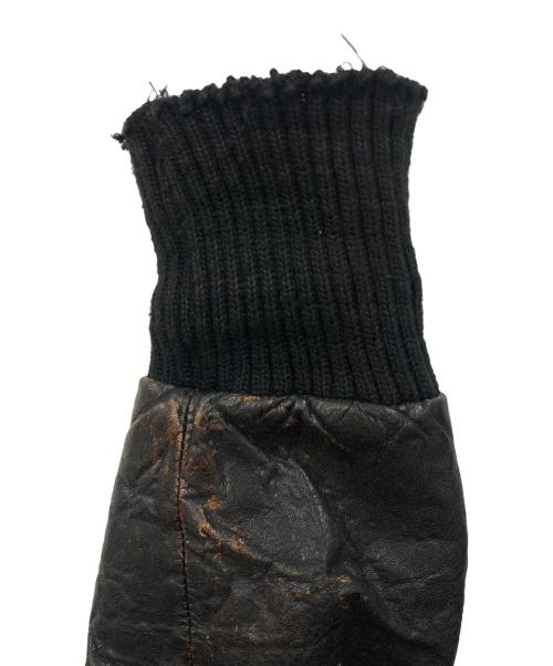 GIORGIO BRATO（ジョルジョブラッド）GIORGIO BRATO (ジョルジョブラッド) ラムレザージャケット ブラック サイズ:SIZE 48の古着・服飾アイテム