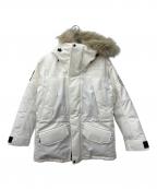 THE NORTH FACEザ ノース フェイス）の古着「アンダイドアンタークティカパーカ」｜ホワイト