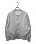URBAN RESEARCH DOORSアーバンリサーチドアーズ）の古着「コットンスウェットZIPカーディガン」｜グレー