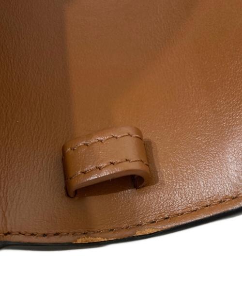 CELINE（セリーヌ）CELINE (セリーヌ) MINI TRIOMPHE ショルダーバッグ ブラウンの古着・服飾アイテム