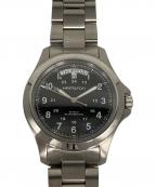 HAMILTONハミルトン）の古着「腕時計」｜ブラック