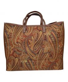 A VACATION（ア ヴァケーション）の古着「TANK ORANGE PAISLEY」｜ブラウン