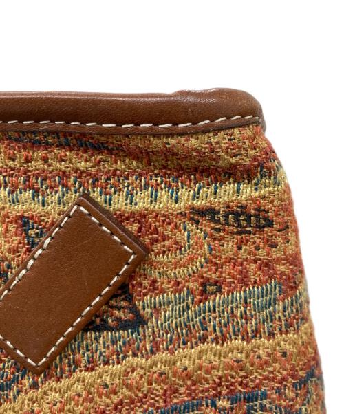 A VACATION（ア ヴァケーション）A VACATION (ア ヴァケーション) TANK ORANGE PAISLEY ブラウンの古着・服飾アイテム