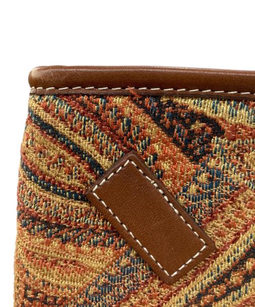 A VACATION（ア ヴァケーション）A VACATION (ア ヴァケーション) TANK ORANGE PAISLEY ブラウンの古着・服飾アイテム