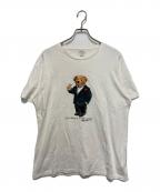 POLO RALPH LAURENポロ・ラルフローレン）の古着「ポロベアープリントTシャツ」｜ホワイト