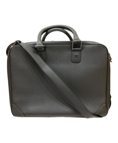 dunhill（ダンヒル）dunhill (ダンヒル) 2wayビジネスバッグ ブラックの古着・服飾アイテム