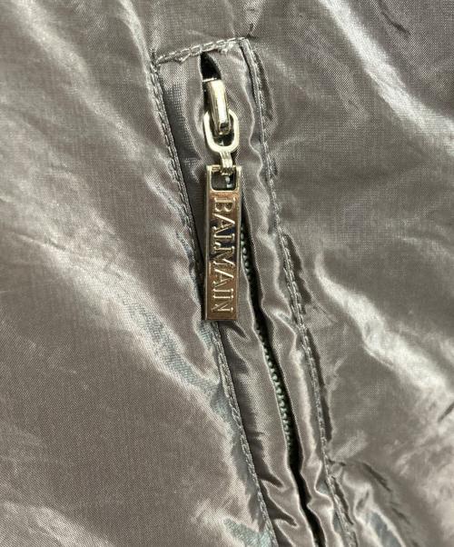 BALMAIN（バルマン）BALMAIN (バルマン) ダウンコート グレー サイズ:11の古着・服飾アイテム
