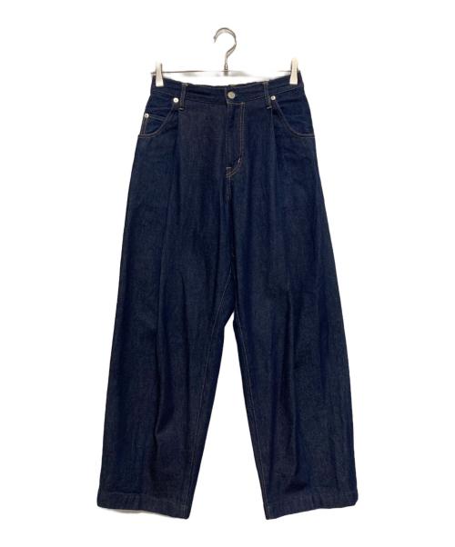 NEON SIGN（ネオンサイン）NEON SIGN (ネオンサイン) Wide denim slacks インディゴ サイズ:44の古着・服飾アイテム