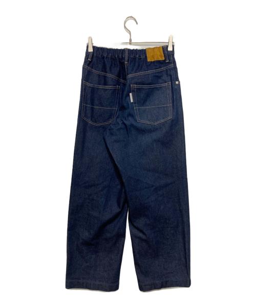 NEON SIGN（ネオンサイン）NEON SIGN (ネオンサイン) Wide denim slacks インディゴ サイズ:44の古着・服飾アイテム