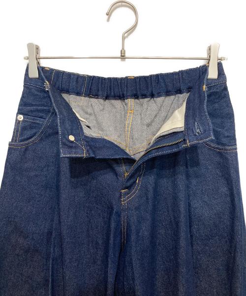 NEON SIGN（ネオンサイン）NEON SIGN (ネオンサイン) Wide denim slacks インディゴ サイズ:44の古着・服飾アイテム