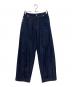NEON SIGN（ネオンサイン）の古着「Wide denim slacks」｜インディゴ