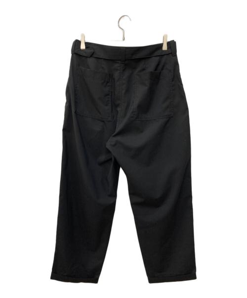 SOPHNET.（ソフネット）SOPHNET. (ソフネット) WIDE BELTED BAGGY TUCK TAPERED PANTS ブラック サイズ:不明の古着・服飾アイテム