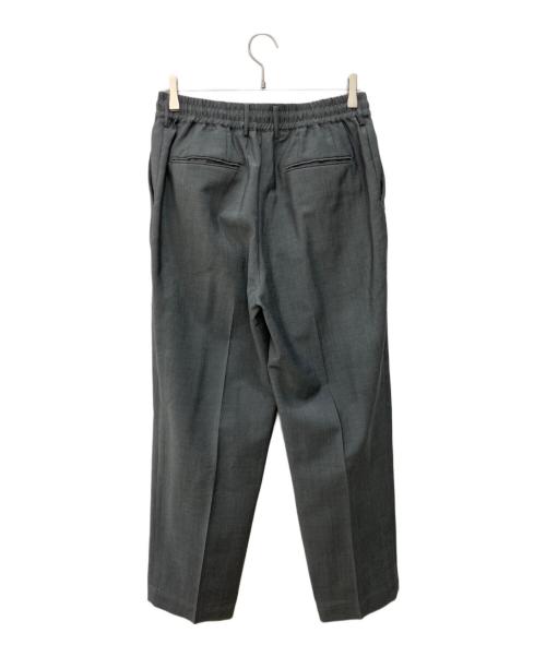 MARKA（マーカ）MARKA (マーカ) 3TUCK TAPERED FIT EASY WOOL MOHAIR グレー サイズ:3の古着・服飾アイテム