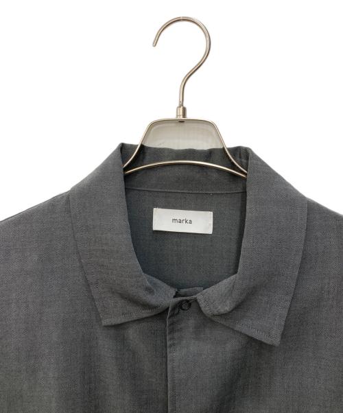 MARKA（マーカ）MARKA (マーカ) COACH SHIRT グレー サイズ:3の古着・服飾アイテム