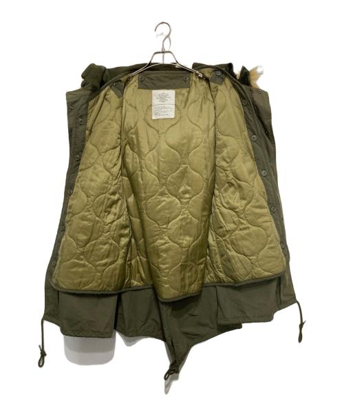 HOUSTON（ヒューストン）HOUSTON (ヒューストン) M65-モッズコート グリーン サイズ:Mの古着・服飾アイテム