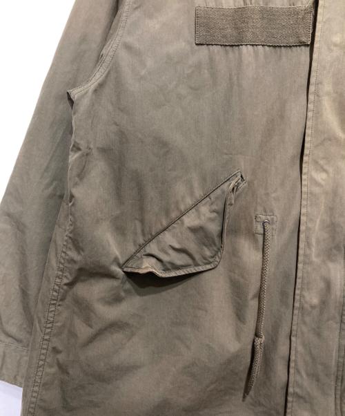 HOUSTON（ヒューストン）HOUSTON (ヒューストン) M65-モッズコート グリーン サイズ:Mの古着・服飾アイテム