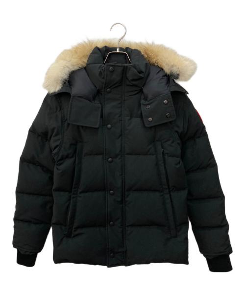 CANADA GOOSE（カナダグース）CANADA GOOSE (カナダグース) WYNDHAM PARKA ブラック サイズ:Ｓの古着・服飾アイテム