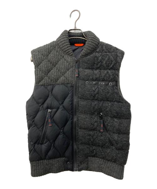 DIESEL（ディーゼル）DIESEL (ディーゼル) 中綿ベスト グレー サイズ:Mの古着・服飾アイテム
