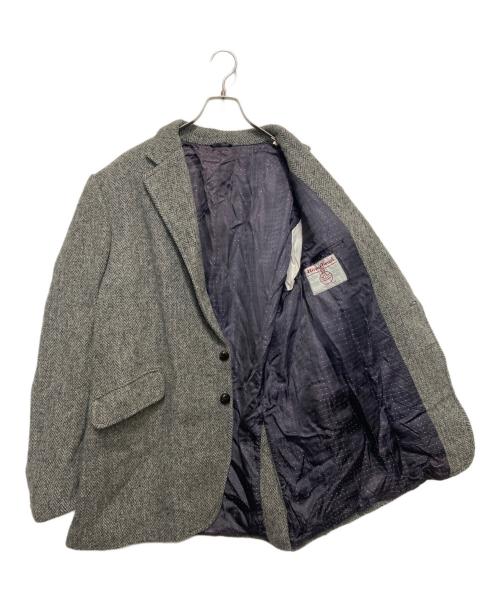 Harris Tweed（ハリスツイード）Harris Tweed (ハリスツイード) 2Bジャケット グレー サイズ:表記無の古着・服飾アイテム