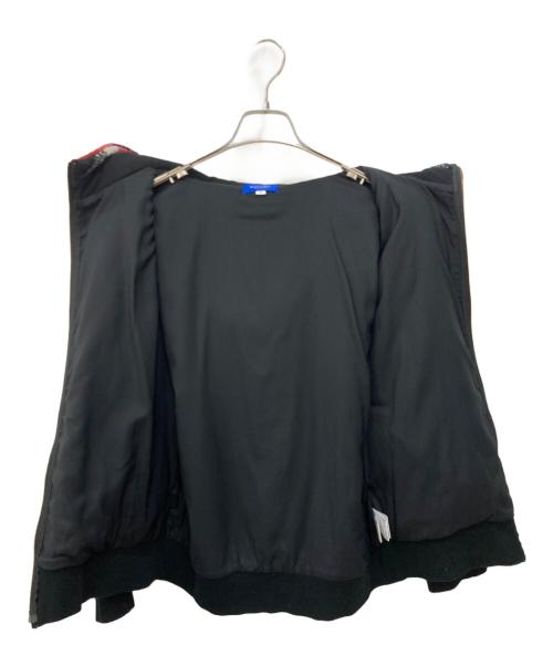 BLUE LABEL CRESTBRIDGE（ブルーレーベルクレストブリッジ）BLUE LABEL CRESTBRIDGE (ブルーレーベルクレストブリッジ) チェックフリースジャケット レッド サイズ:38の古着・服飾アイテム