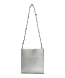 JIL SANDER（ジルサンダー）の古着「TANGLE MEDIUM SHOULDER BAG」｜ホワイト