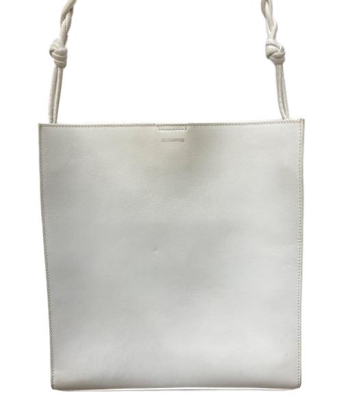JIL SANDER（ジルサンダー）JIL SANDER (ジルサンダー) TANGLE MEDIUM SHOULDER BAG ホワイトの古着・服飾アイテム