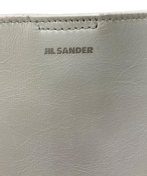 JIL SANDER（ジルサンダー）JIL SANDER (ジルサンダー) TANGLE MEDIUM SHOULDER BAG ホワイトの古着・服飾アイテム