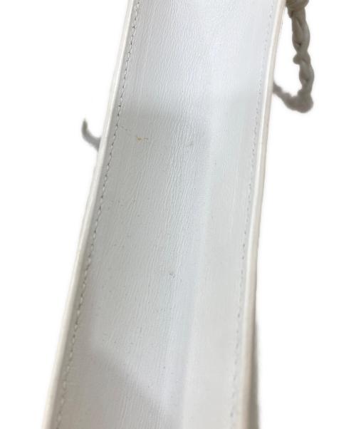 JIL SANDER（ジルサンダー）JIL SANDER (ジルサンダー) TANGLE MEDIUM SHOULDER BAG ホワイトの古着・服飾アイテム