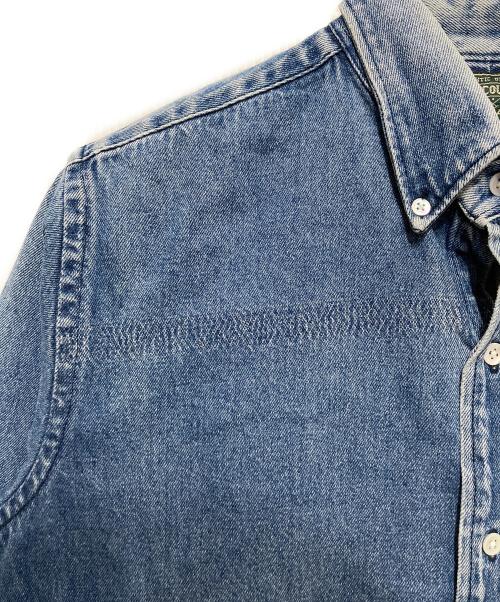 POLO COUNTRY（ポロカントリー）POLO COUNTRY (ポロカントリー) ボタンダウンデニムシャツ ブルー サイズ:Sの古着・服飾アイテム