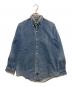 POLO COUNTRY（ポロカントリー）の古着「ボタンダウンデニムシャツ」｜ブルー