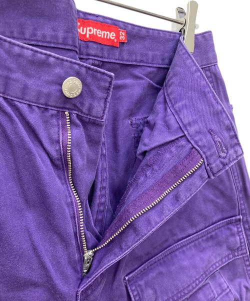 SUPREME（シュプリーム）Supreme (シュプリーム) Zip-Off Utility Pant パープル サイズ:W32の古着・服飾アイテム