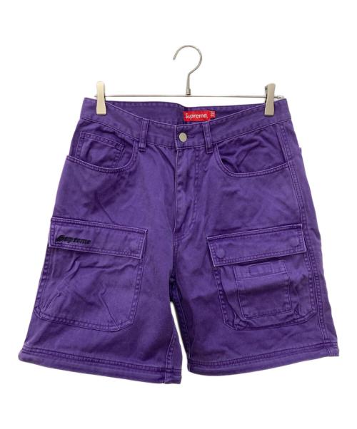 SUPREME（シュプリーム）Supreme (シュプリーム) Zip-Off Utility Pant パープル サイズ:W32の古着・服飾アイテム