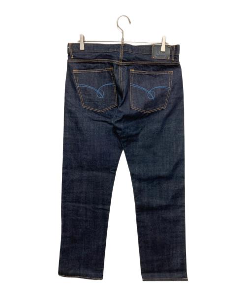 JAPAN BLUE（ジャパンブルー）JAPAN BLUE (ジャパンブルー) 13.5ozスビンゴールド綿セルヴィッチデニムパンツ インディゴ サイズ:W34の古着・服飾アイテム