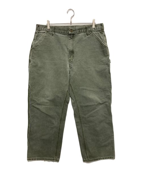 CarHartt（カーハート）CarHartt (カーハート) ペインターパンツ グリーン サイズ:W40の古着・服飾アイテム
