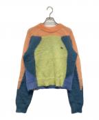DIESELディーゼル）の古着「M-INA モヘア ニット プルオーバー」｜マルチカラー