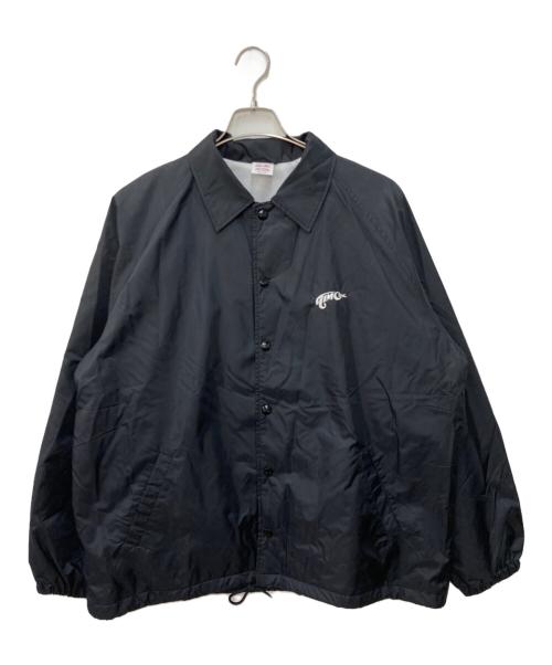 timc inc（トーキョーインディアンズモーターサイクル）timc inc (トーキョーインディアンズモーターサイクル) コーチジャケット ブラック サイズ:Ｌの古着・服飾アイテム