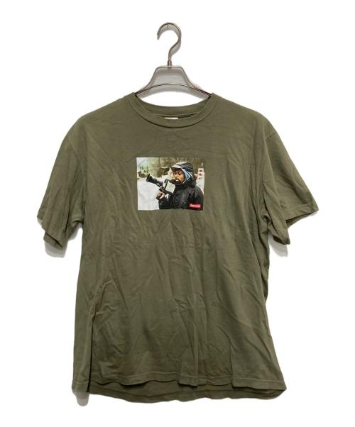 SUPREME（シュプリーム）Supreme (シュプリーム) Spike Tee オリーブ サイズ:Lの古着・服飾アイテム