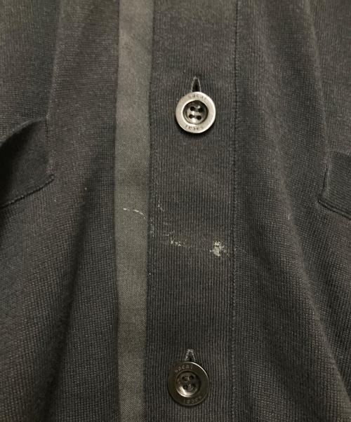 sacai（サカイ）sacai (サカイ) アシンメトリー ボタンアップ カーディガン ブラック サイズ:3の古着・服飾アイテム