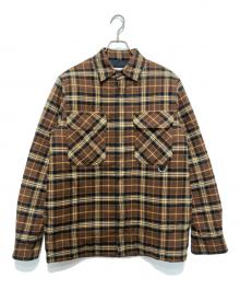 LOEWE（ロエベ）の古着「パデッドシャツジャケット」｜ブラウン