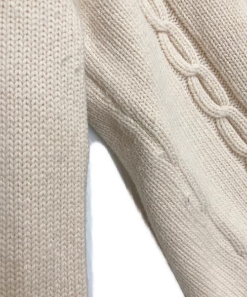 GUCCI（グッチ）GUCCI (グッチ) チルデンニット ベージュ サイズ:Ⅿの古着・服飾アイテム