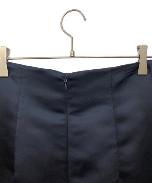 SEA（シー）SEA (シー) HEAVY SATIN ORIGAMI SKIRT ネイビー 未使用品の古着・服飾アイテム