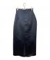 SEA (シー) HEAVY SATIN ORIGAMI SKIRT ネイビー 未使用品：9000円
