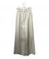 ELLIE (エリー) サテンワイドパンツ アイボリー サイズ:S 未使用品：12000円