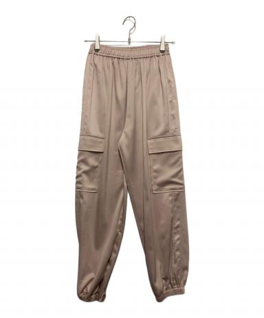 中古・古着通販】machatt (マチャット) サテンカーゴパンツ ピンク